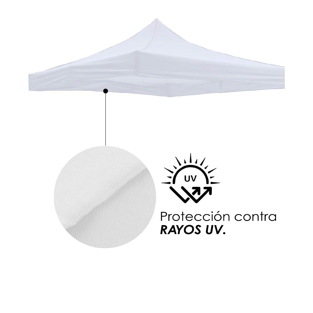 Lona 2x2 600D  Blanca