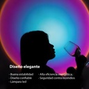 Lámpara de ambiente proyector atmósfera luces led 180 arcoiris