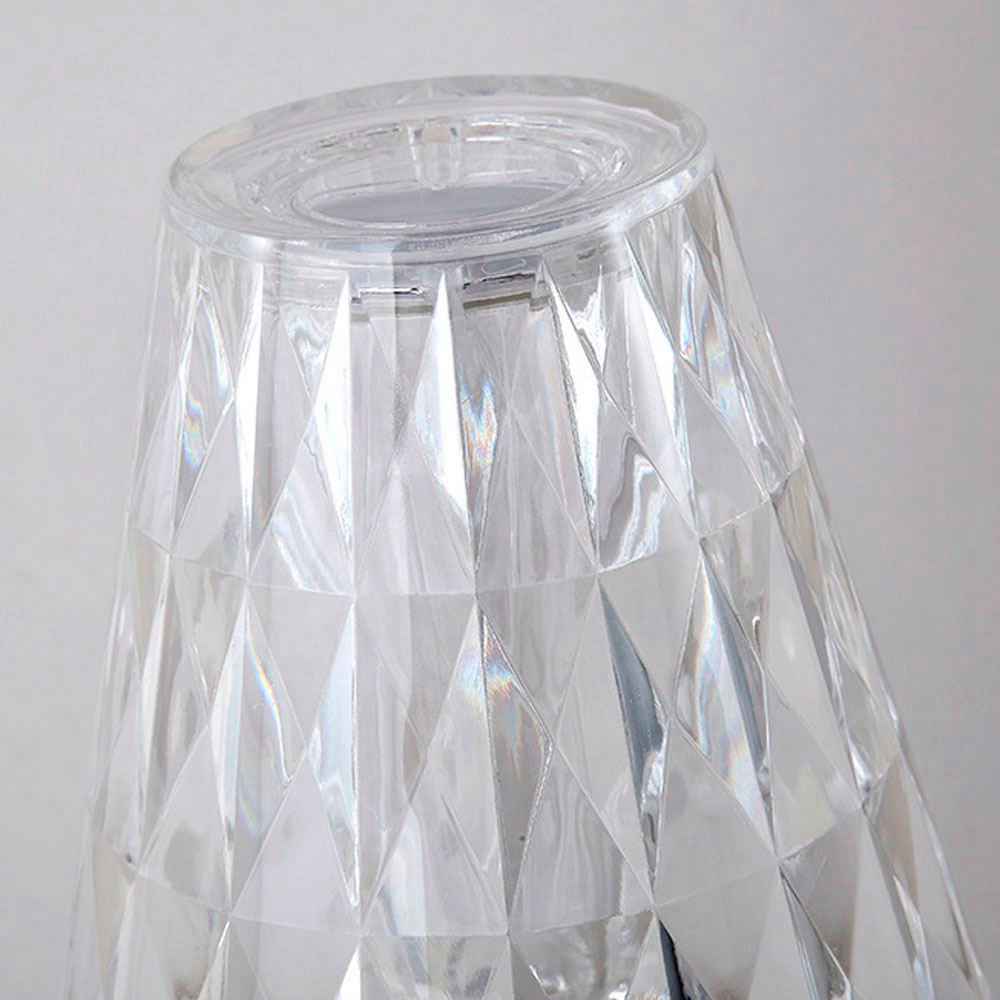 Lámpara de mesa diamante