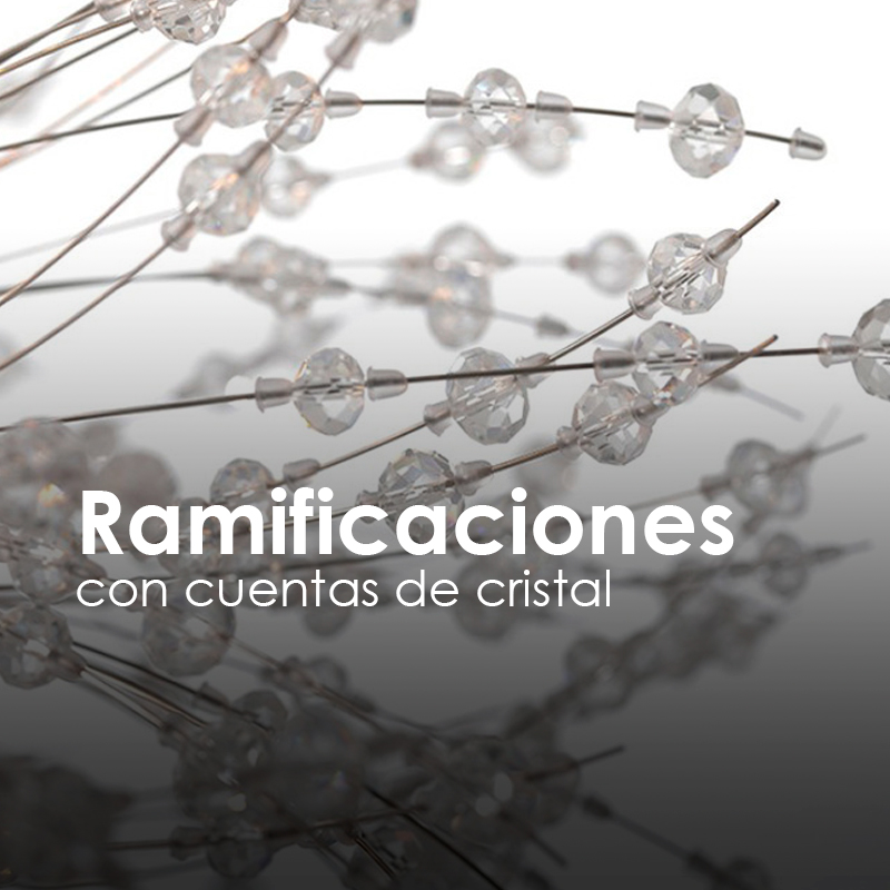 Lámpara colgante roseta/8f