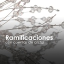 Lámpara colgante roseta/8f