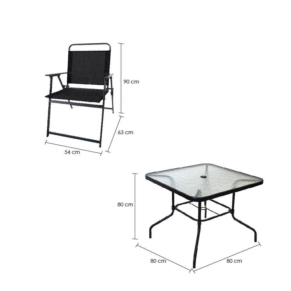 Comedor Para Jardín Gris
