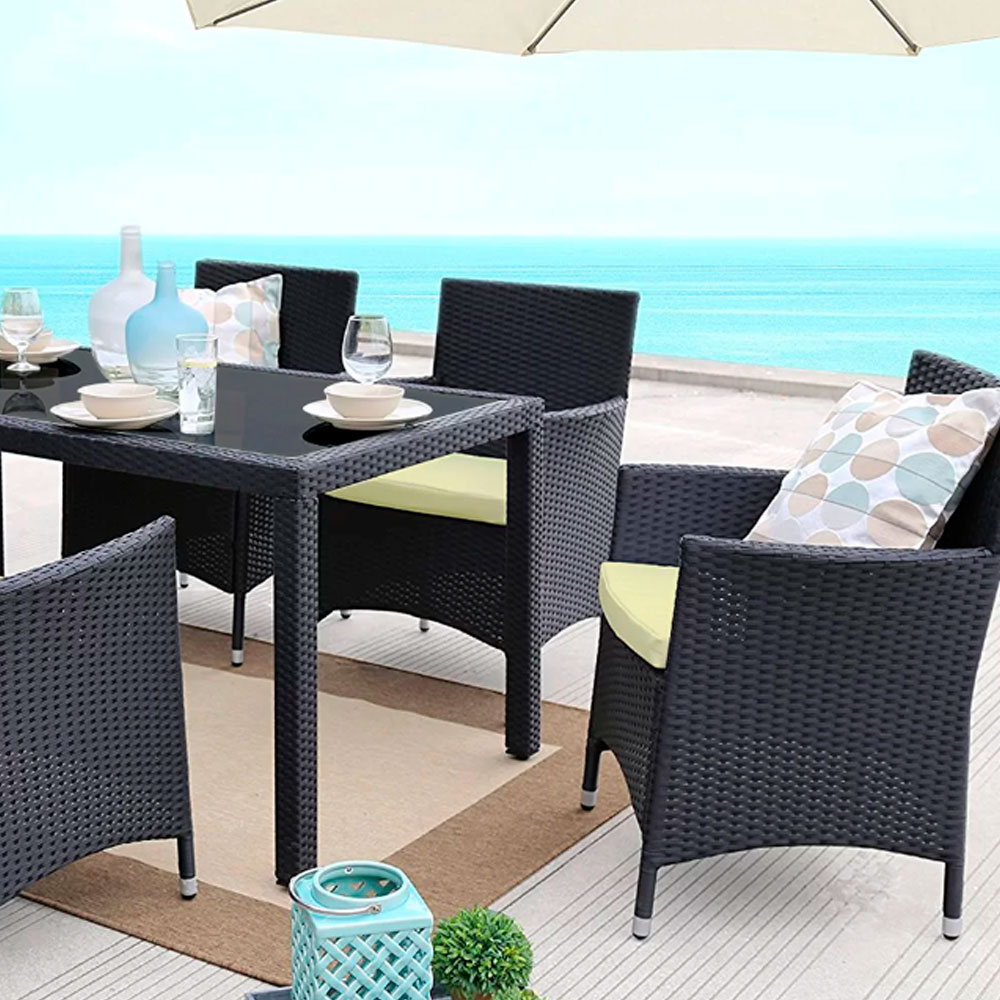 Comedor para exteriores de 6 sillas