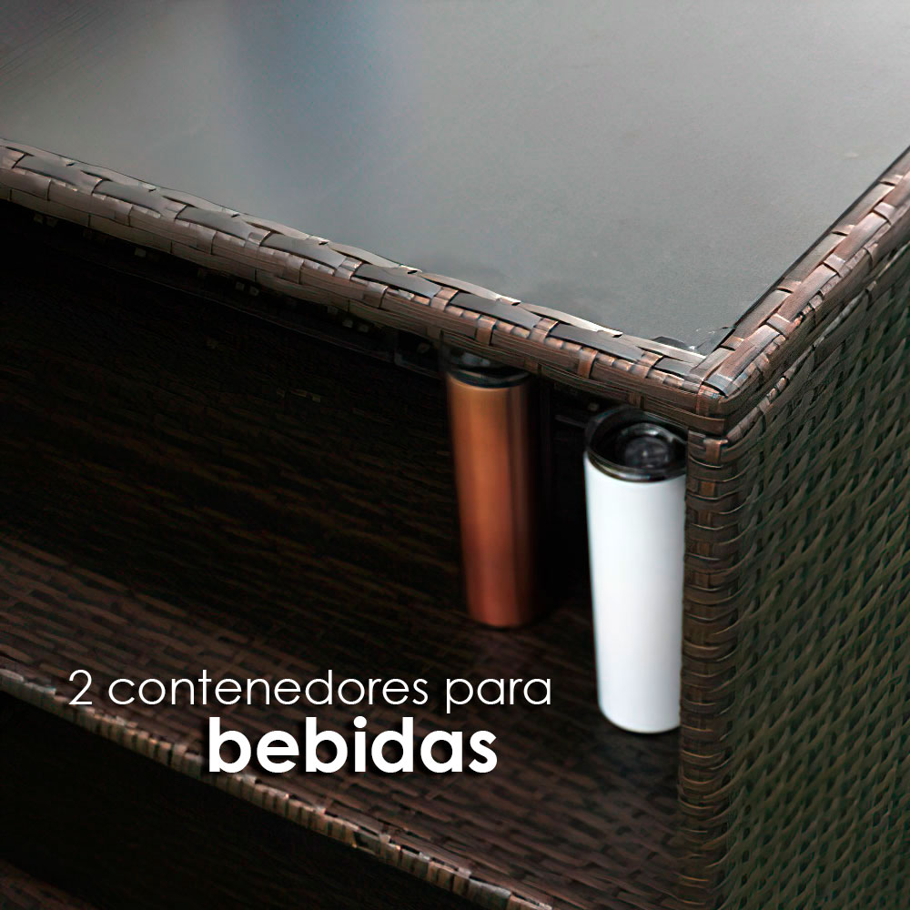 Juego de bar 3 piezas cantina