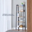 Librero organizador 5 estantes