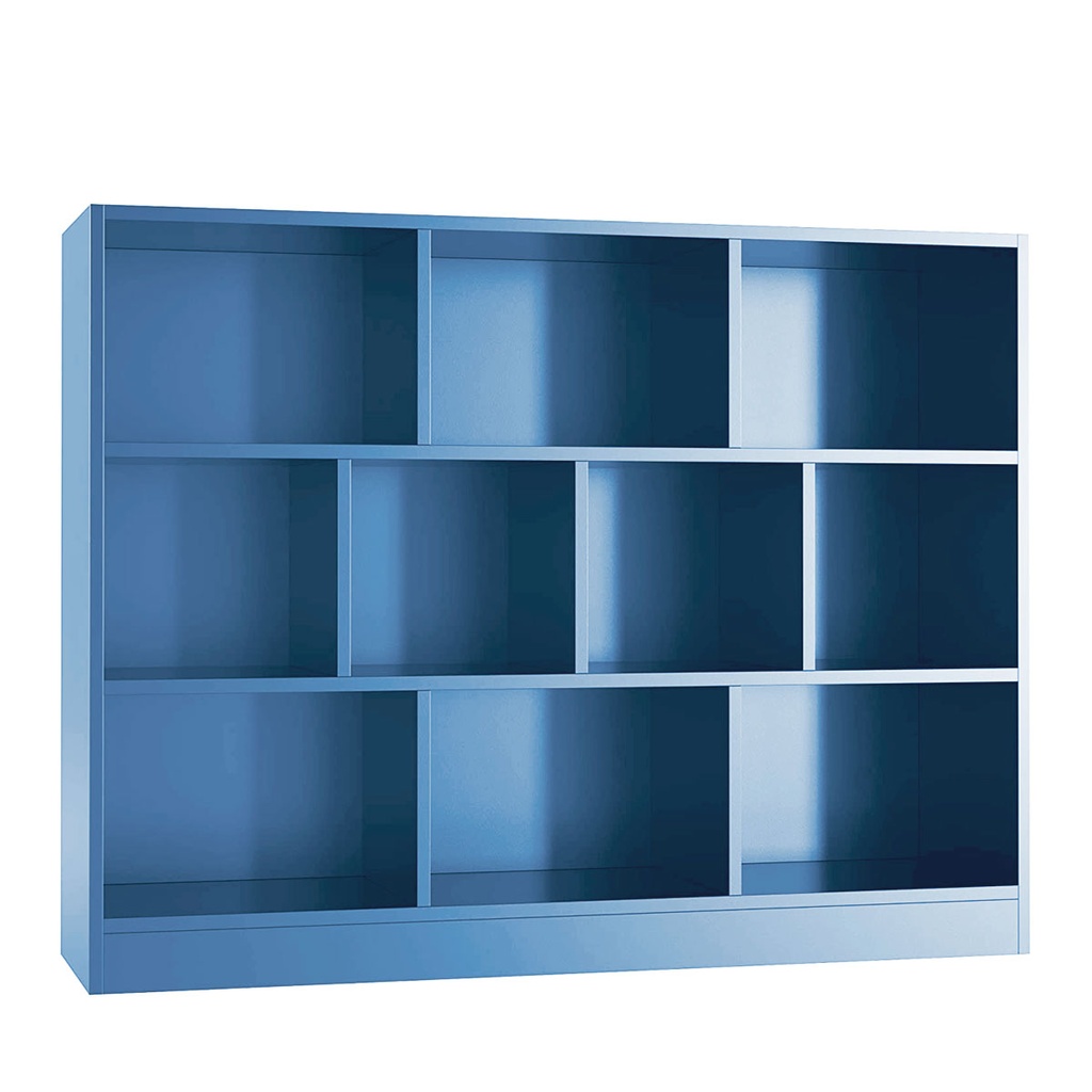 Librero organizador de 10 cubos
