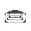 Camastro plegable de playa (Negro)