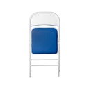 6 Sillas Plegables Azul