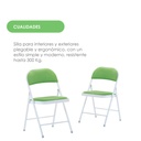 6 Sillas Plegables Verdes