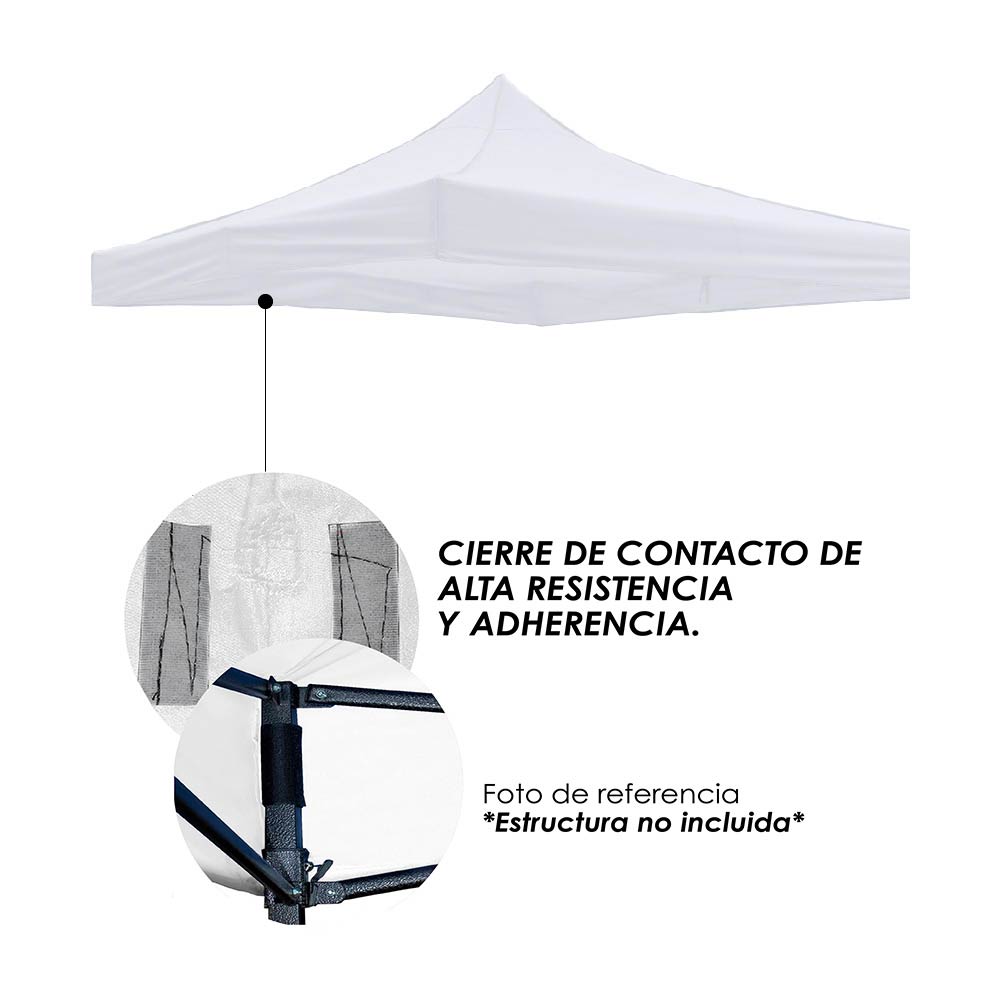 2 Lonas Impermeables 2x2 Blanco