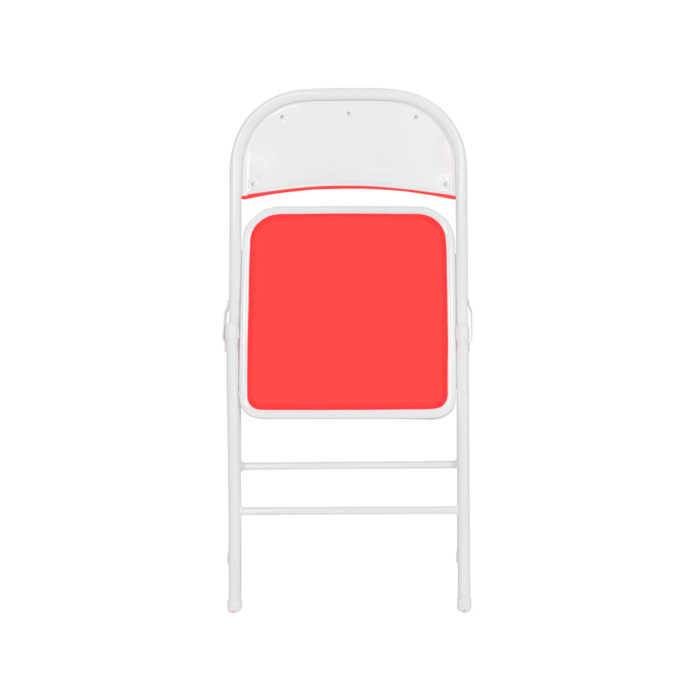 Silla plegable acojinada  Roja
