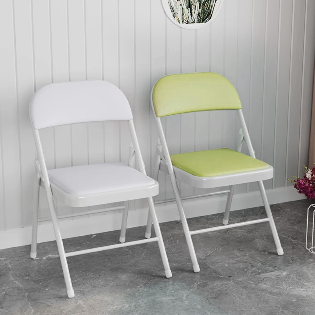 Silla plegable acojinada Verde limón
