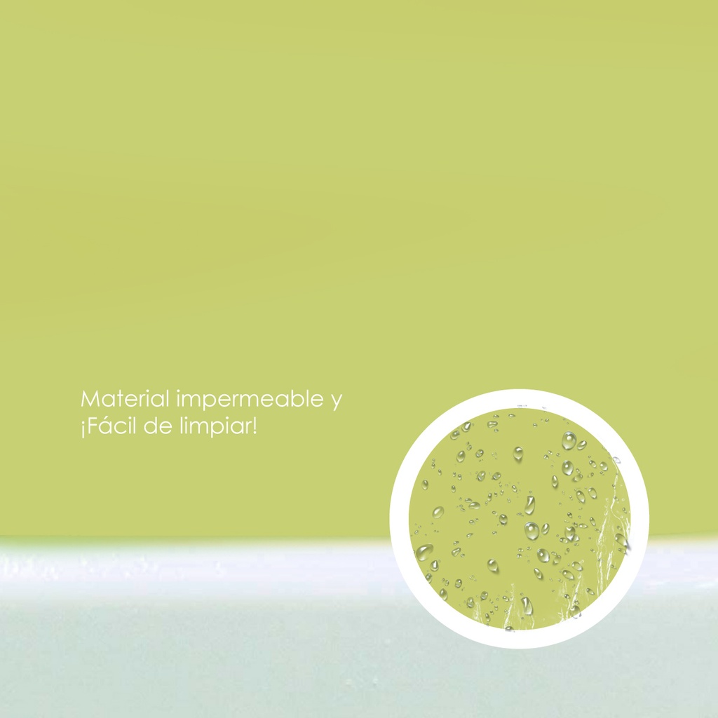 Silla plegable acojinada Verde limón
