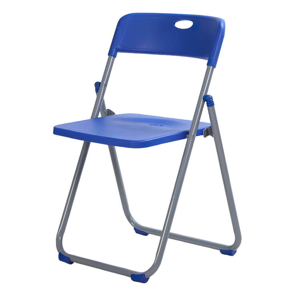Silla plegable para exteriores apilable Azul