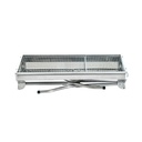 Asador Plegable Color Plateado