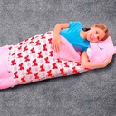 Bolsa de dormir 2 en 1 para niño Gato rosa