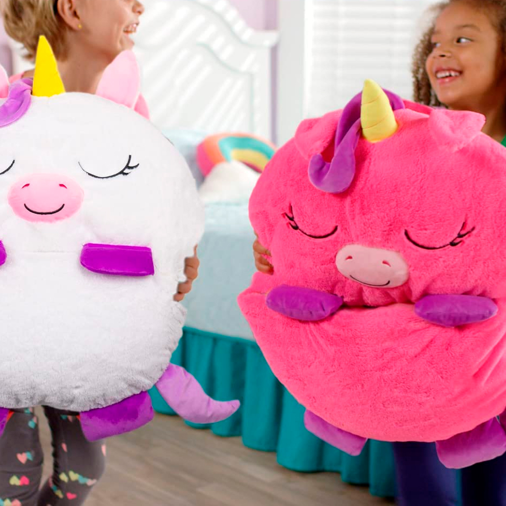 Bolsa de dormir 2 en 1 para niño Unicornio Rosa