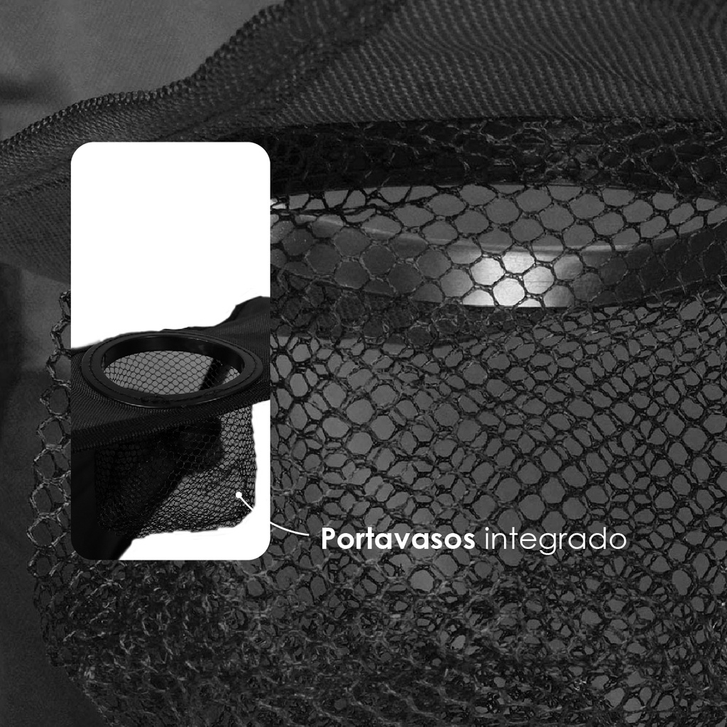 10 Sillas Plegables Playa Negra