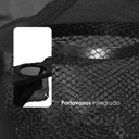 Silla plegable impermeable con funda y portavasos Negro