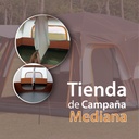 Tienda de campaña familiar mediano Café