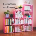Librero organizador (rosa)