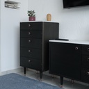 Cajonera comoda praga 5 gavetas