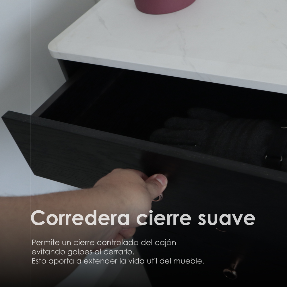 Cajonera comoda praga 6 gavetas