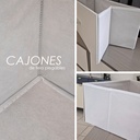 Cajonera cómoda de 8 cajones Café