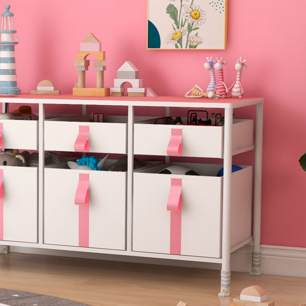 Cajonera de 6 para ropa y jueguetes niña