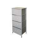 Gabinete con 4 cajones beige