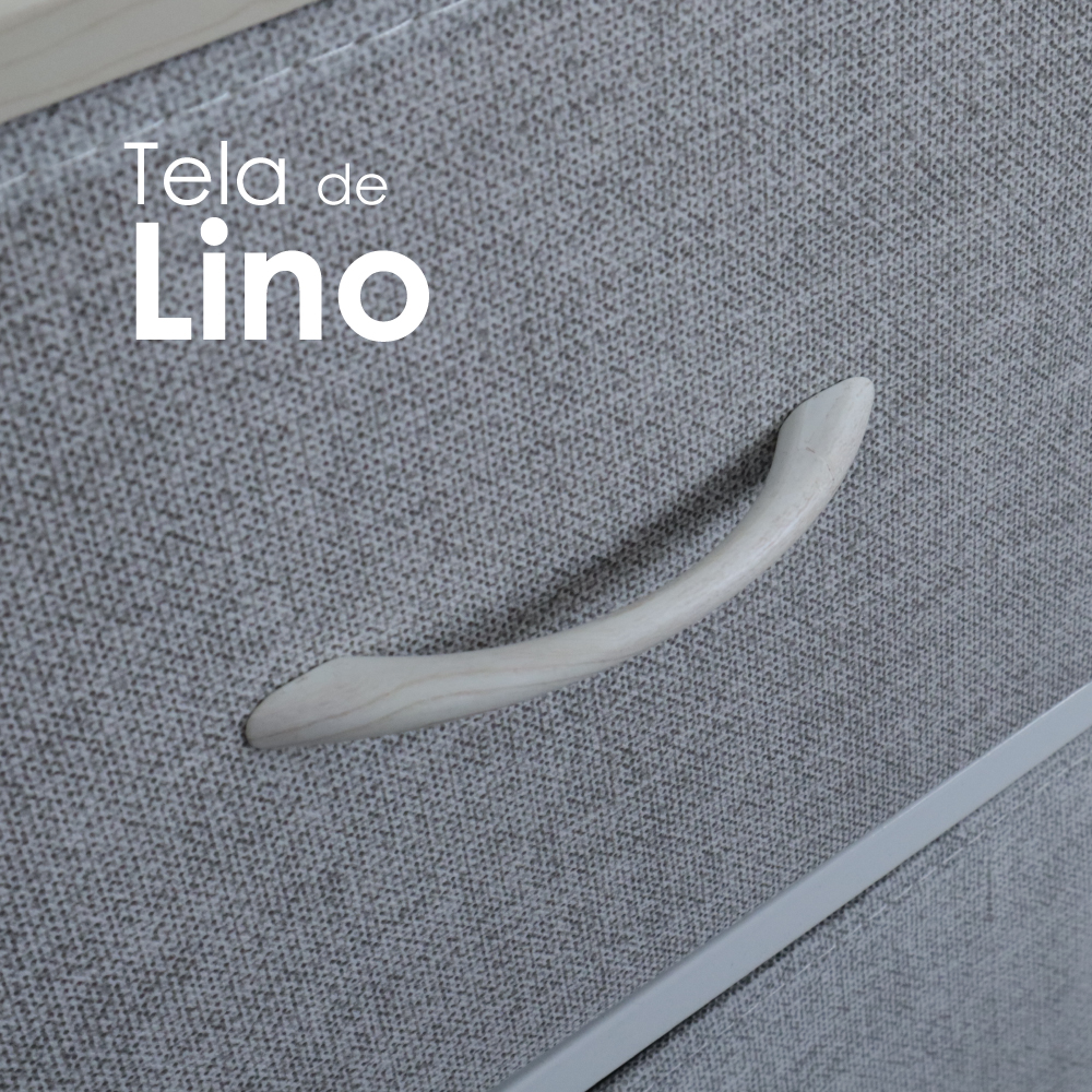 Gabinete con 4 cajones beige