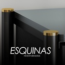 Gabinete con 5 cajones Negro