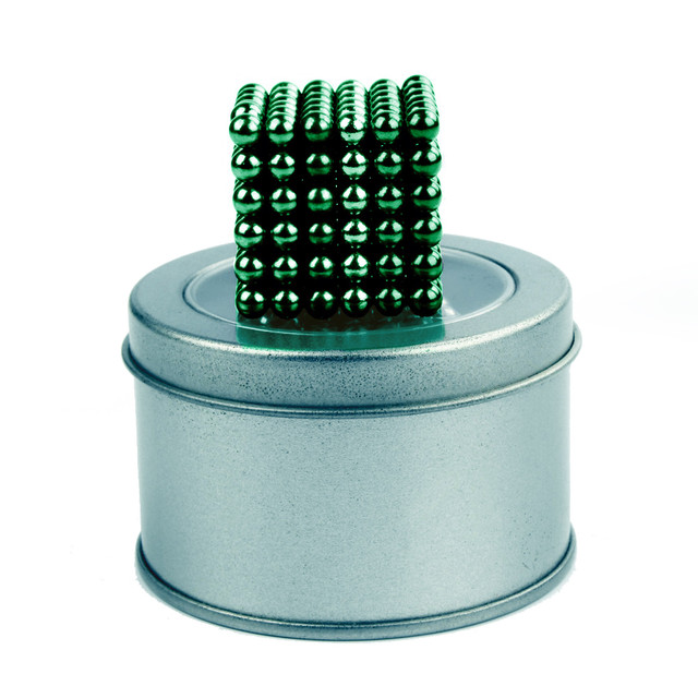 Bolas magnéticas (Verde metálico)