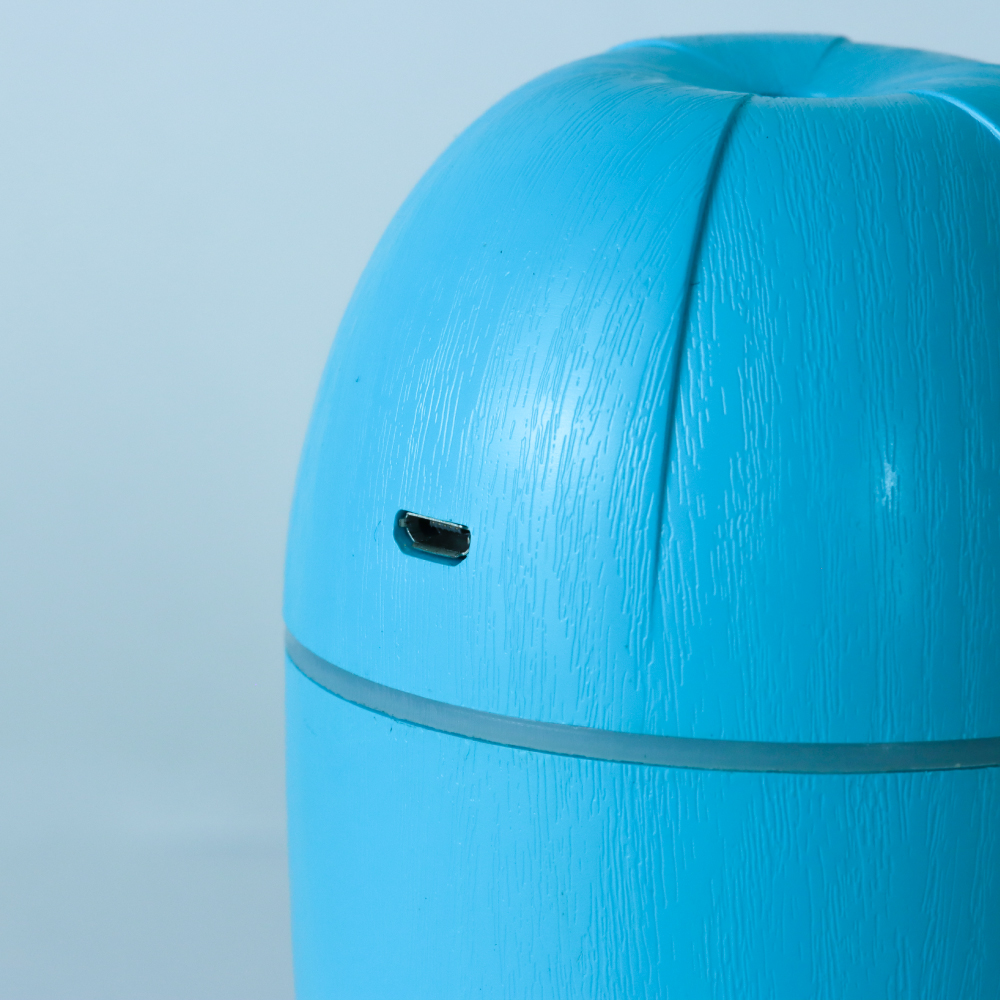 Humificador para esencias difusor de aromas diseño lemon aromaterapia (Azul)