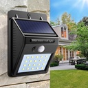 Lámpara solar panel integrado 30 leds 30