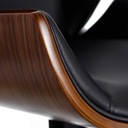 Silla para oficina respaldo café   MR-04A