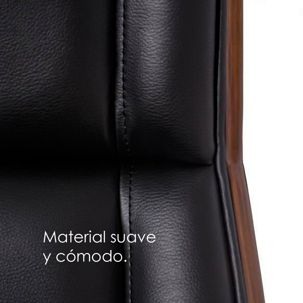 Silla para oficina respaldo café   MR-04A