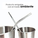 Popote curvo suelto
