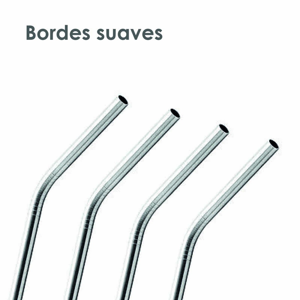 Popotes sin silicona