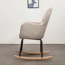 Silla mecedora london/GrisC