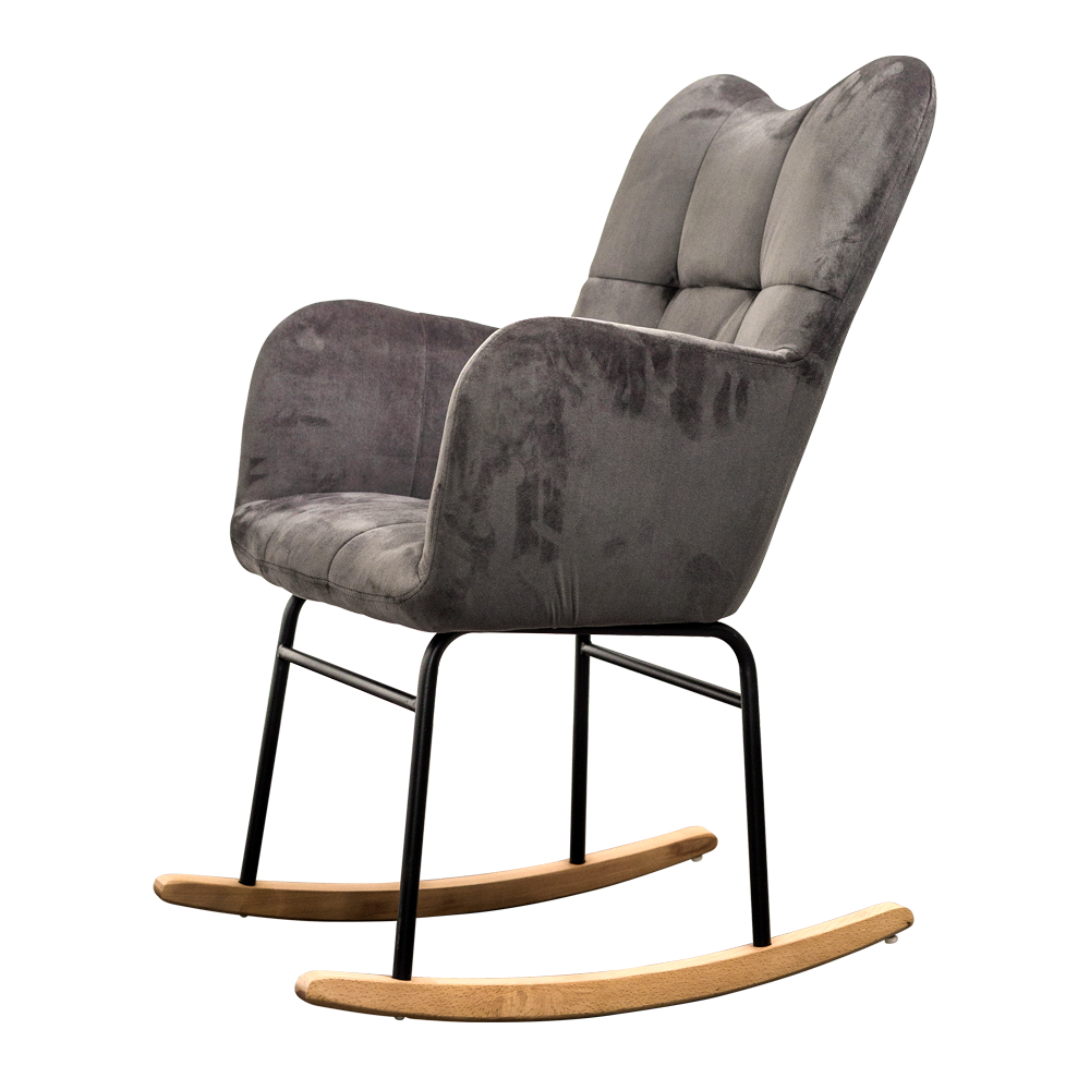 Silla mecedora london/GrisO