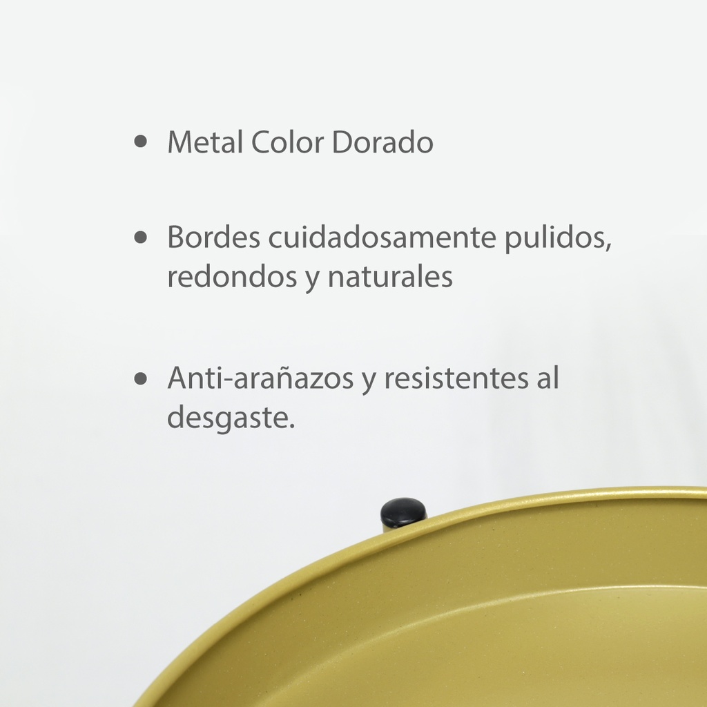Mesa auxiliar 2 niveles moderna Soporte para macetas (90cm alto)