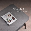 Mesa de Centro Minimalista Rectangular Gris