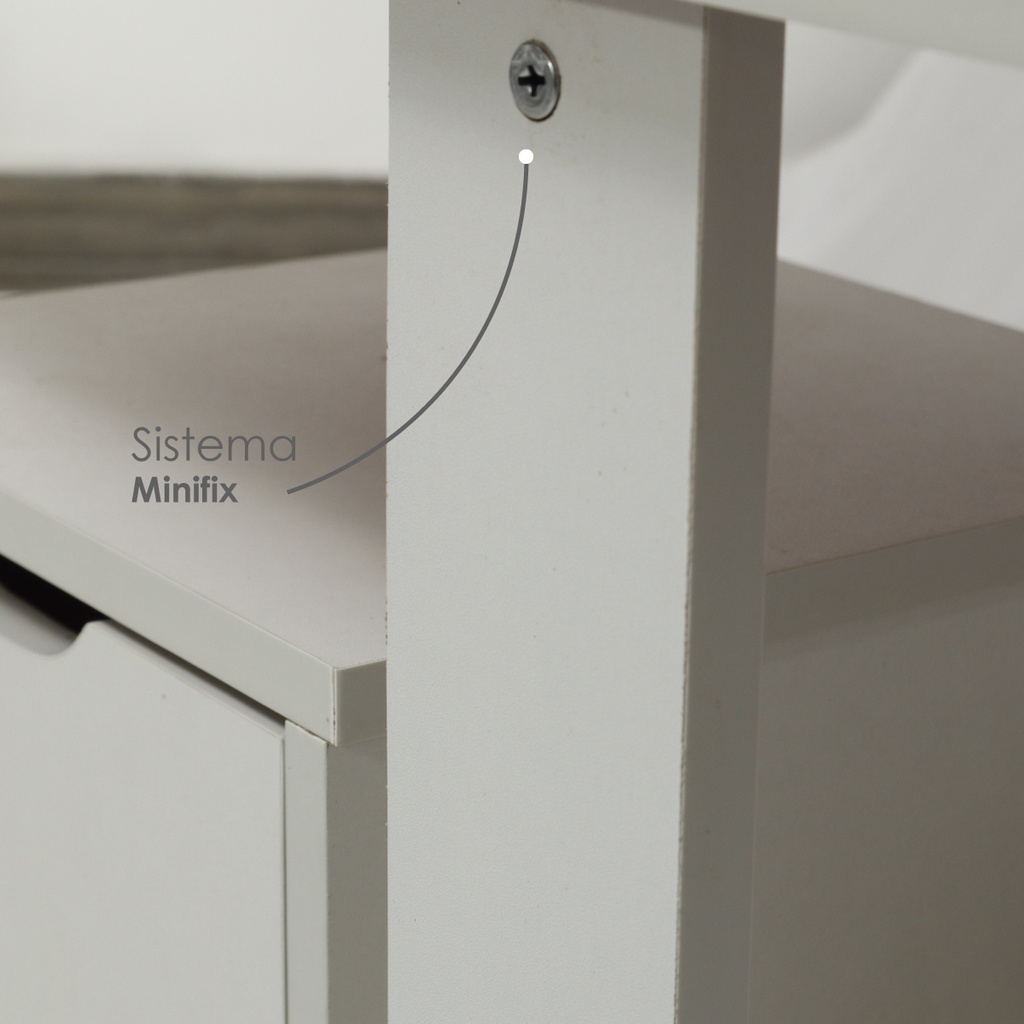 Mesa de Centro para Sala de Estar Blanco