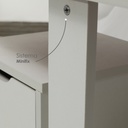 Mesa de Centro para Sala de Estar Blanco