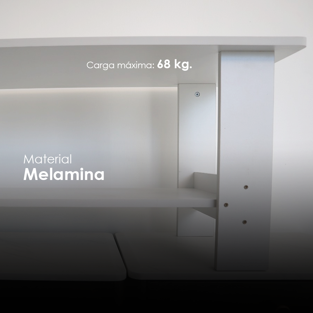Mesa de Centro para Sala de Estar Blanco