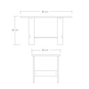 Mesa de Centro para Sala de Estar Maple Canadiense