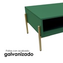 Mesa de centro pop/verde 1