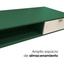 Mesa de centro pop/verde 1