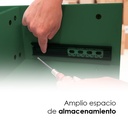 Mesa de centro pop/verde 1